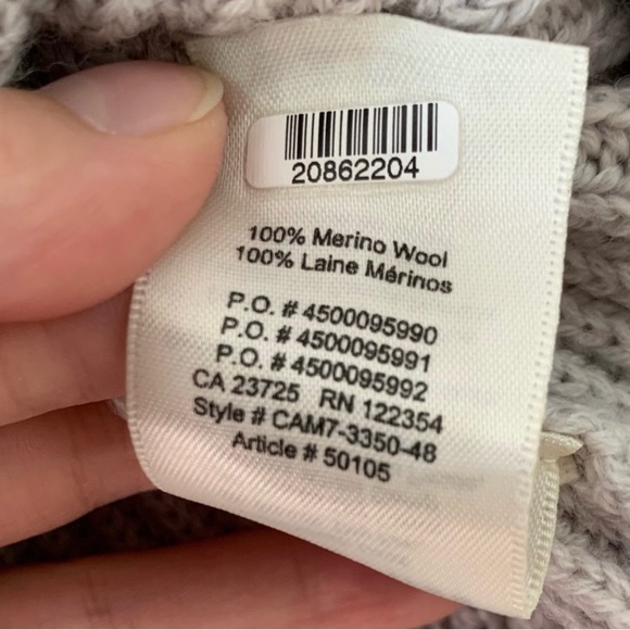 Merino Wool Turtleneck Sweater - Picture 5 of 5